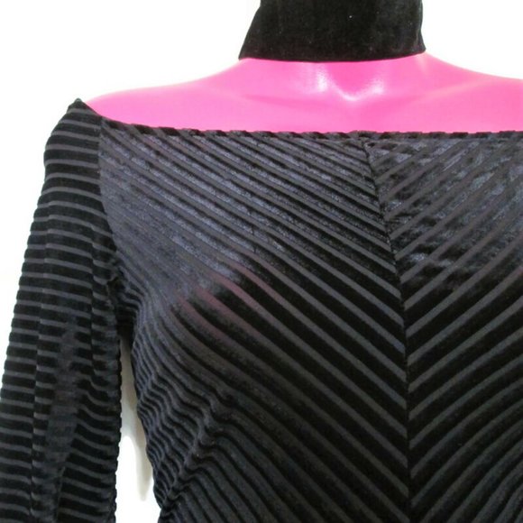 nwt velvet bardot romper black choker size small 6 - Picture 3 of 4